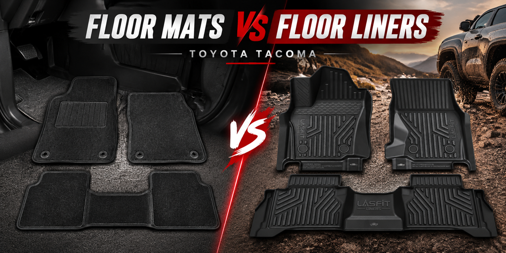 Floor Mats vs Floor Liners for Toyota Tacoma: What’s the Difference?