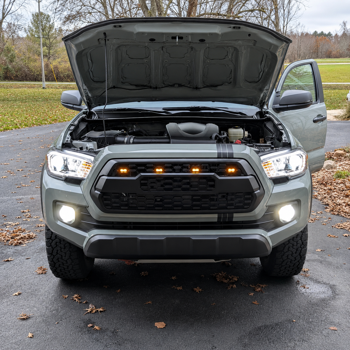 2016-2023 toyota tacoma led headlight bulbs fog lights