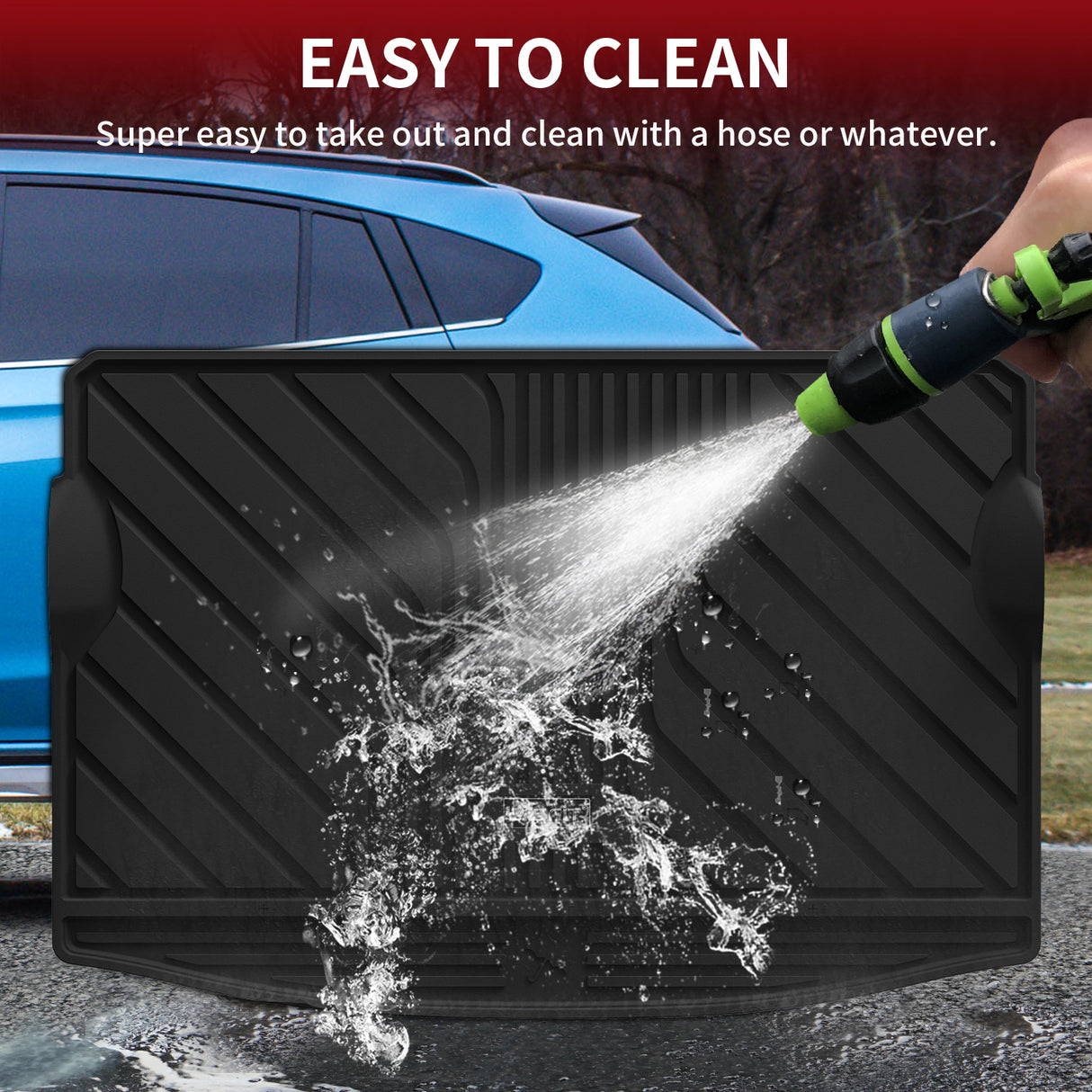 Fit for 2024-2026 Subaru Crosstrek Custom All-weather Floor Mats or Cargo Mat, Fit Gas Models Not Fit Crosstrek Hybrid