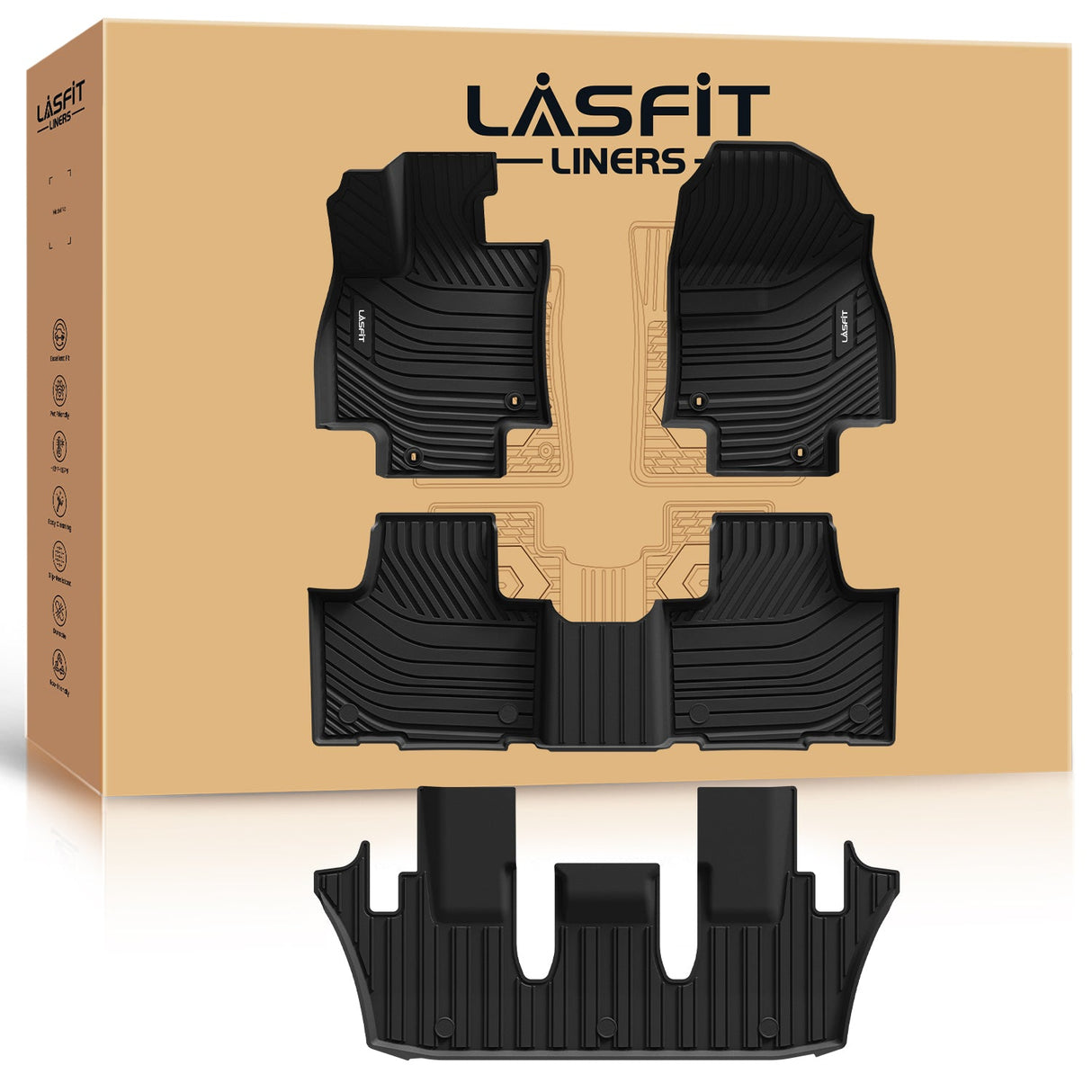 Fit for 2024-2026 Lexus TX 350 500h 550h+ Floor Mats or Cargo Mats