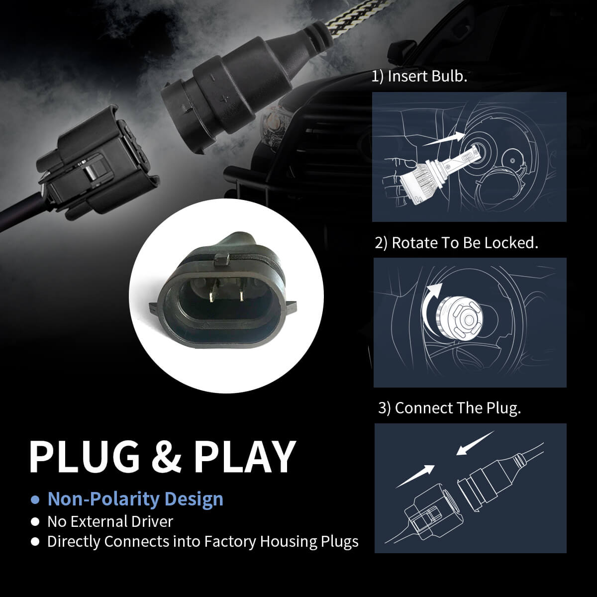 Custom Engineered for 2019-2024 Ram HD 2500/3500 LED Bulbs Upgrade | Tested and Verified