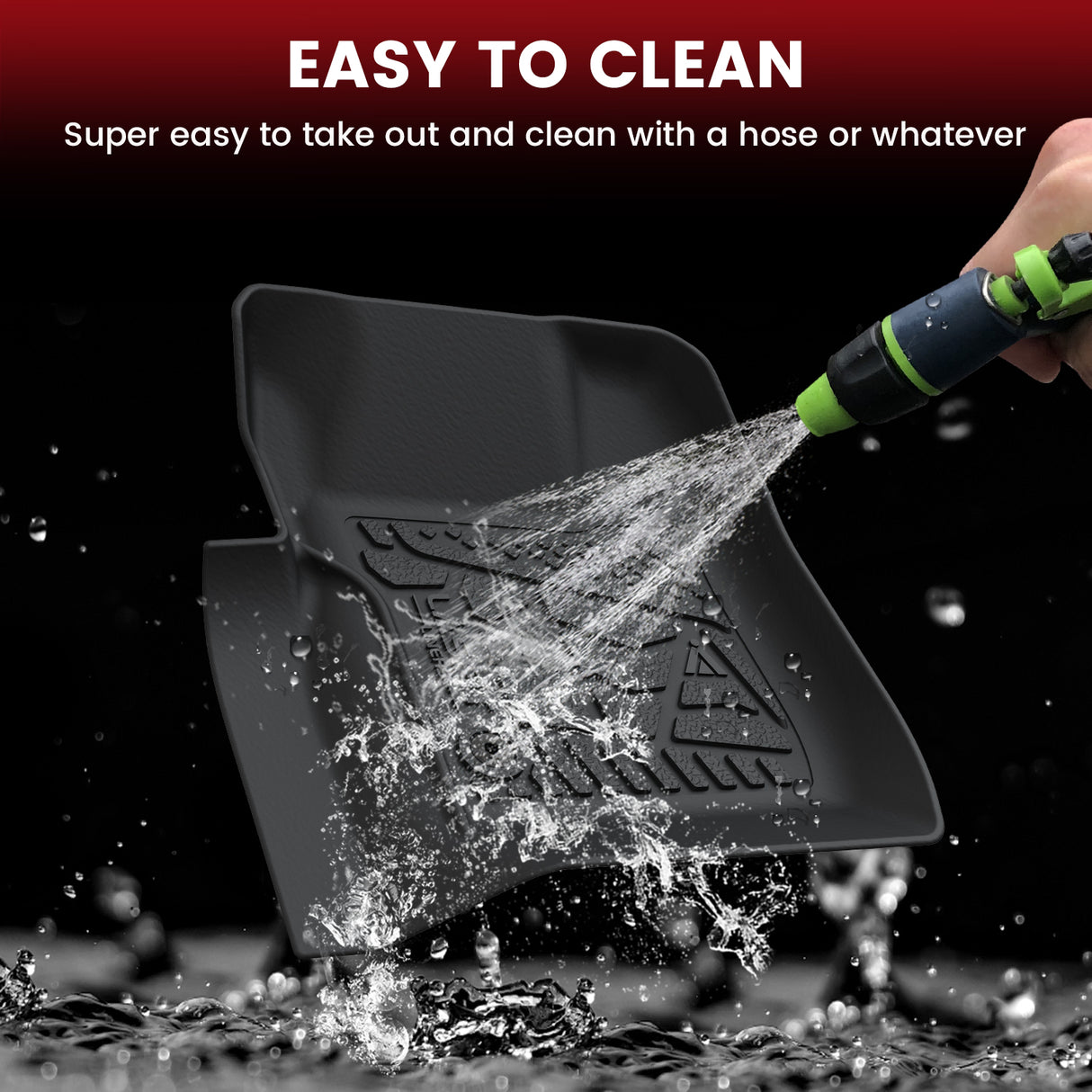 1999-2007 Ford F-250 F-350 F-450 F-550 Super Duty 1st & 2nd Floor Mats Easy to Clean