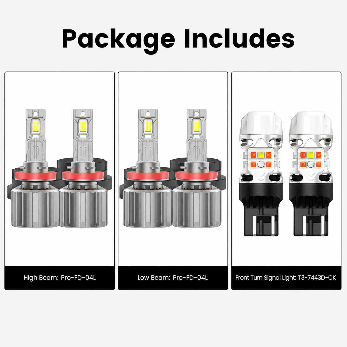Custom Engineered for 2020-2026 Chevrolet Silverado 2500HD 3500HD WT LT Custom LED Bulbs Upgrade | Tested and Verified