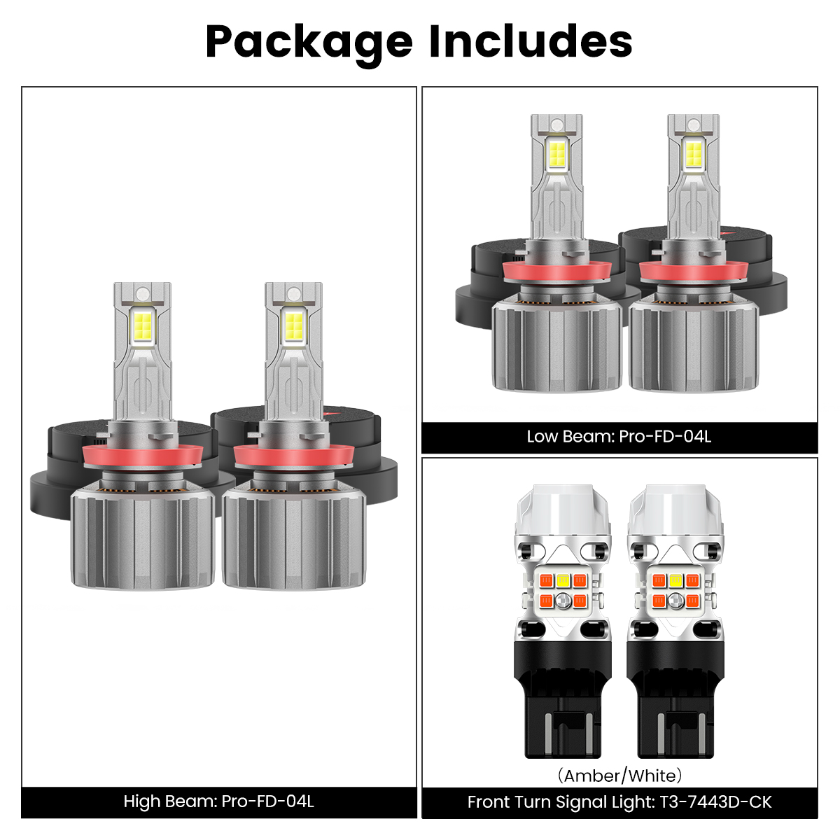 Custom Engineered for 2020-2026 Chevrolet Silverado 2500HD 3500HD WT LT Custom LED Bulbs Upgrade | Tested and Verified