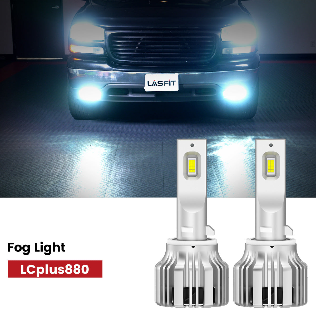 Lasfit 880 led fog light fit for 2000-2006 GMC Yukon/ Yukon XL