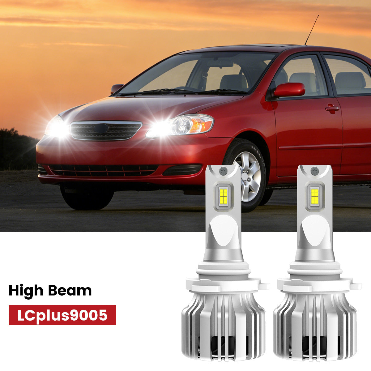 Fit for 2001-2008 Toyota Corolla LED Bulbs Upgrade