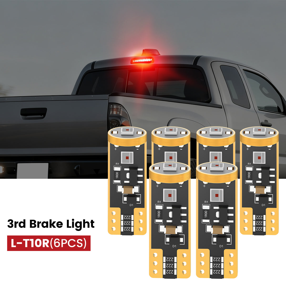 Lasfit 168 led 3rd brake light fit for 2001-2015 Toyota Tacoma