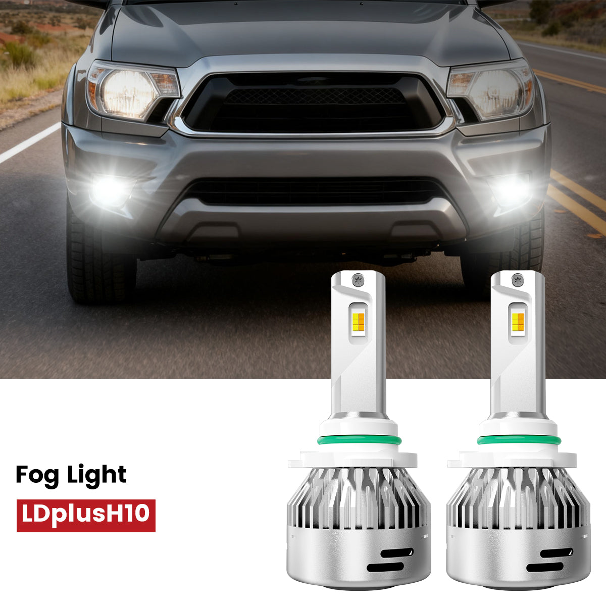 Lasfit H10 led fog light fit for 2001-2015 Toyota Tacoma