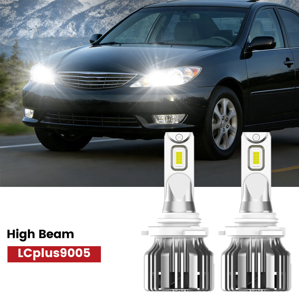 Lasfit 9005 led high beam fit for 2002-2006 Toyota Camry