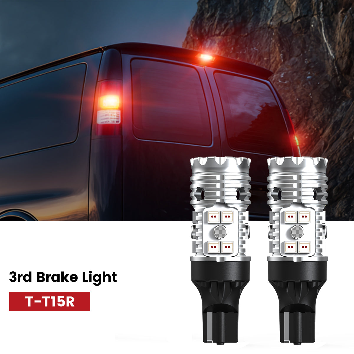 Lasfit 921 led 3rd brake lights fit for 2003-2025 Chevrolet Express