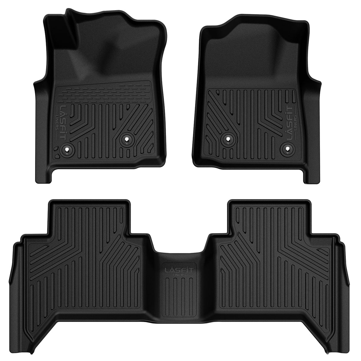 2005-2011 Toyota Tacoma Double Cab Floor Mats 1