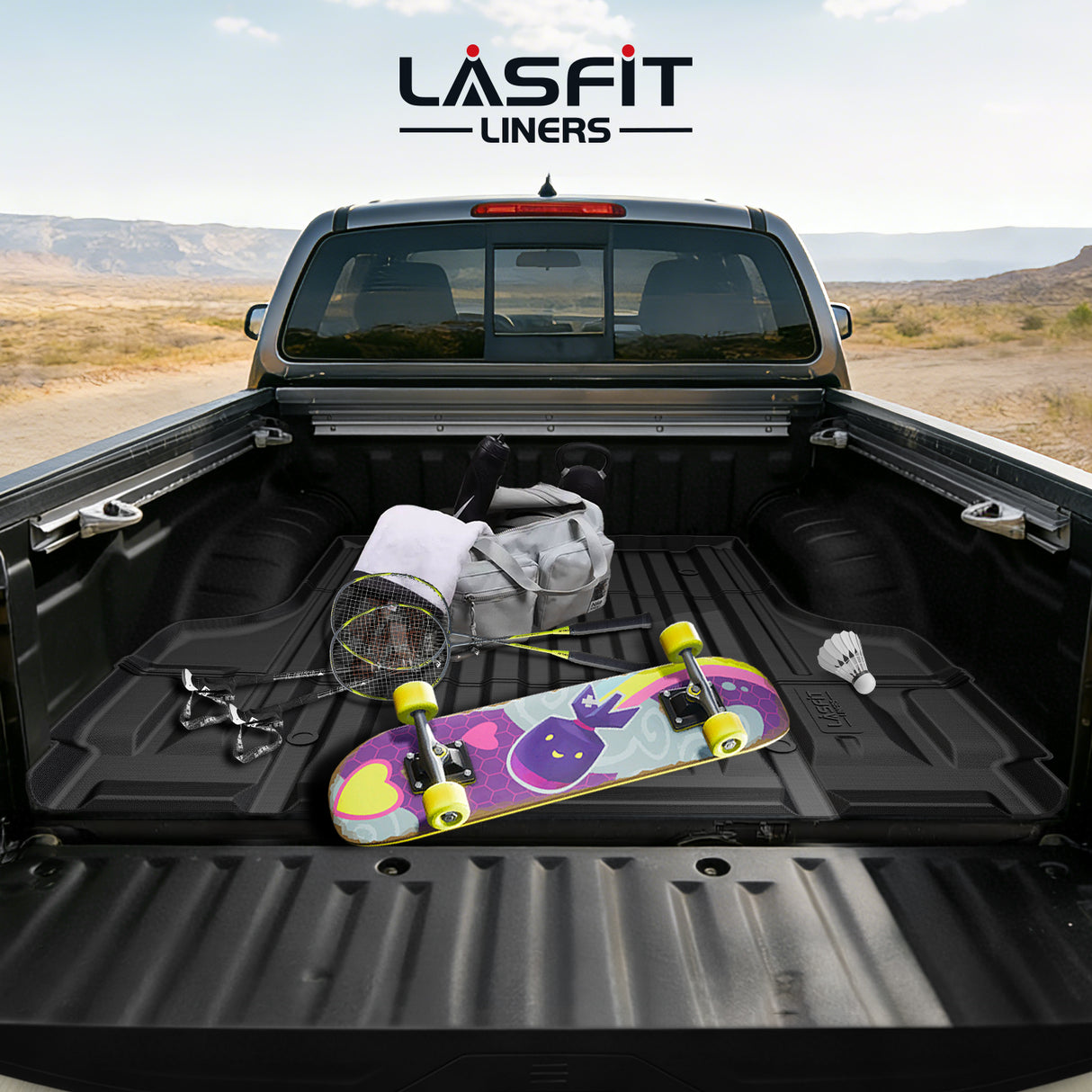 2005-2021 Nissan Frontier 5FT Truck Bed Mat Scene