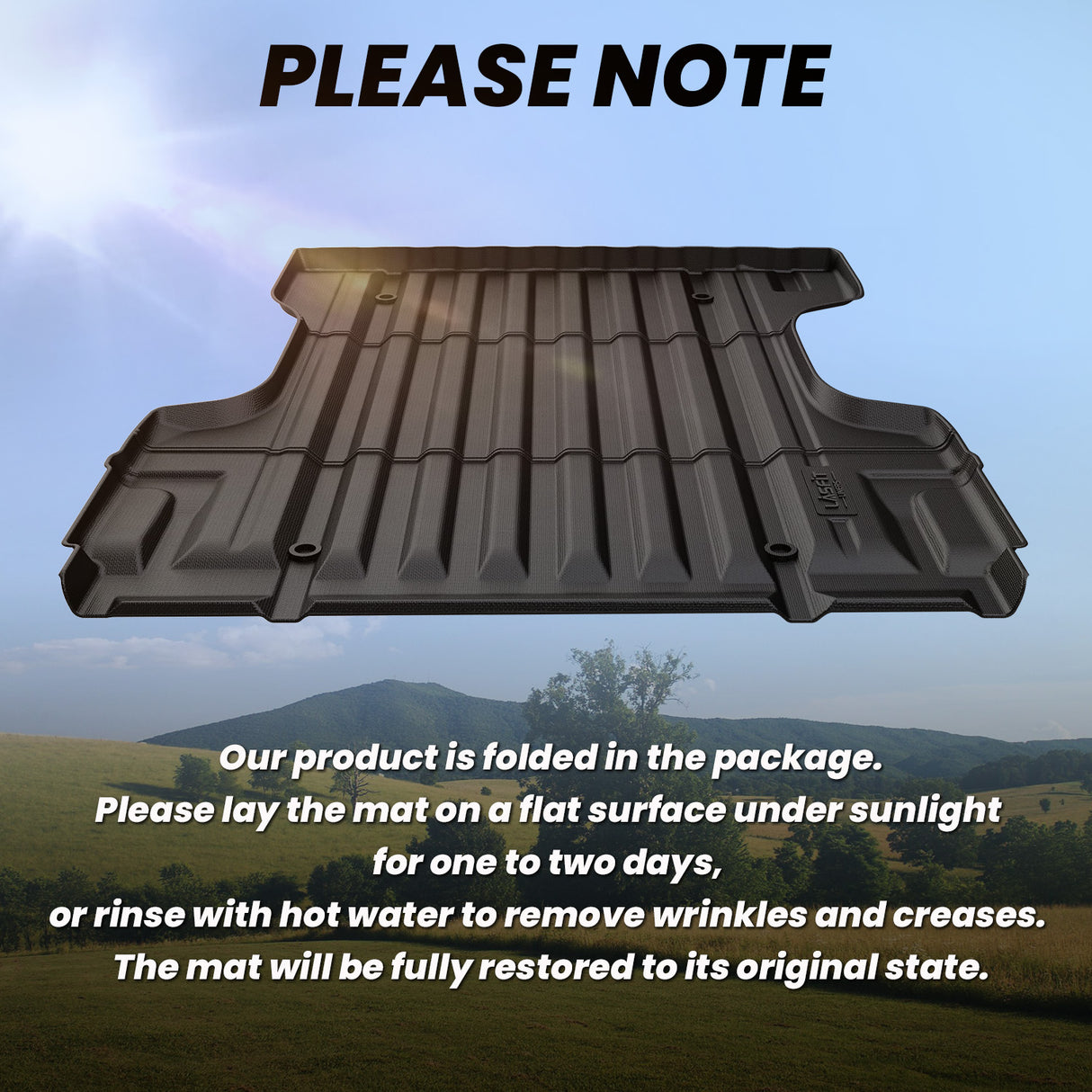 Fit for 2005-2021 Nissan Frontier Truck Bed Mat 6.1FT Note