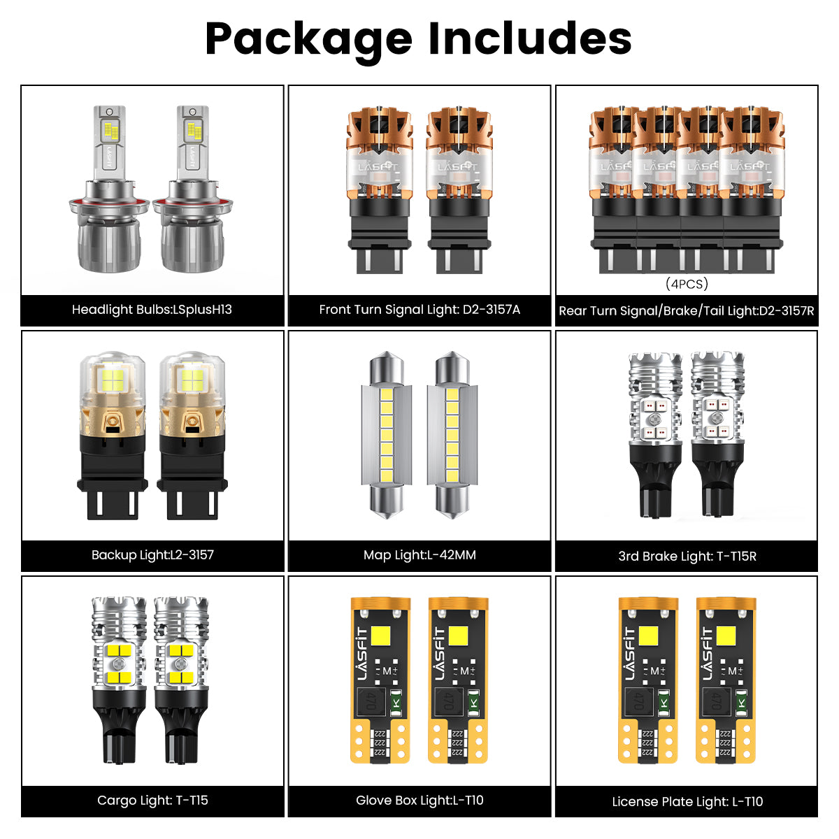 Fit for 2006-2009 Ram 2500/3500 The Brightest LED Bulbs Upgrade