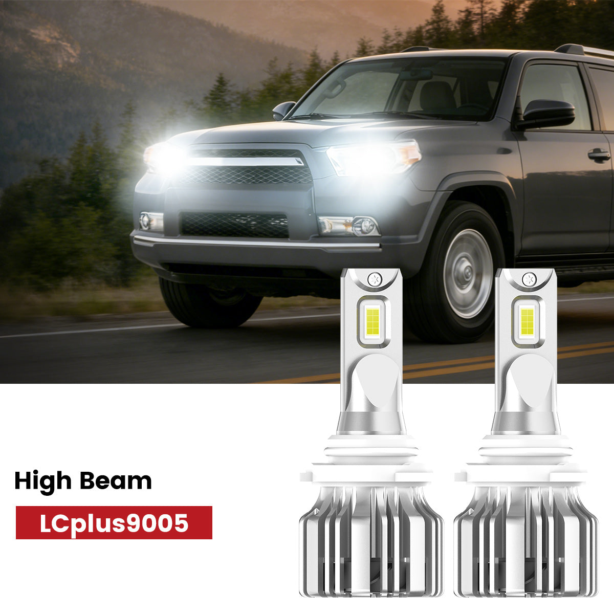 Lasfit 9005 led high beam bulbs fit for 2006-2013 Toyota 4Runner