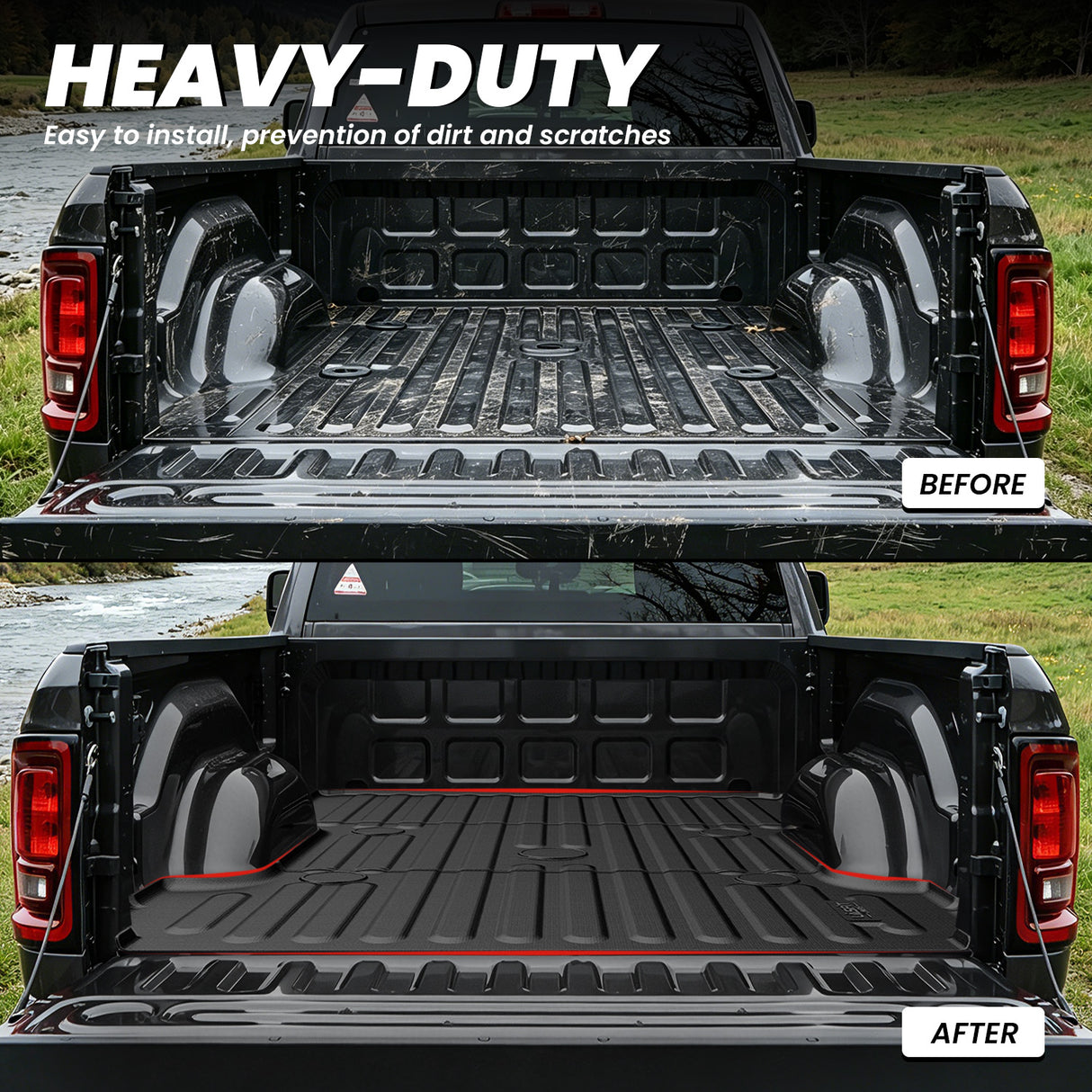 2006-2018 Ram 1500 8FT Bed Mat Full Protection