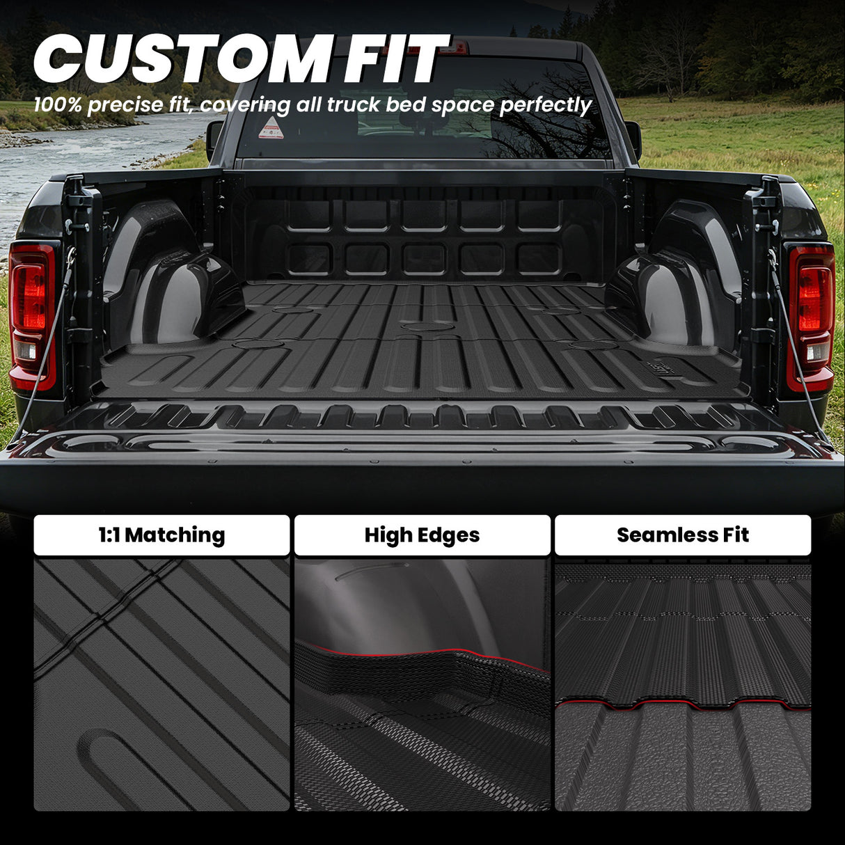 2006-2018 Ram 1500 8FT Bed Mat Custom Fit