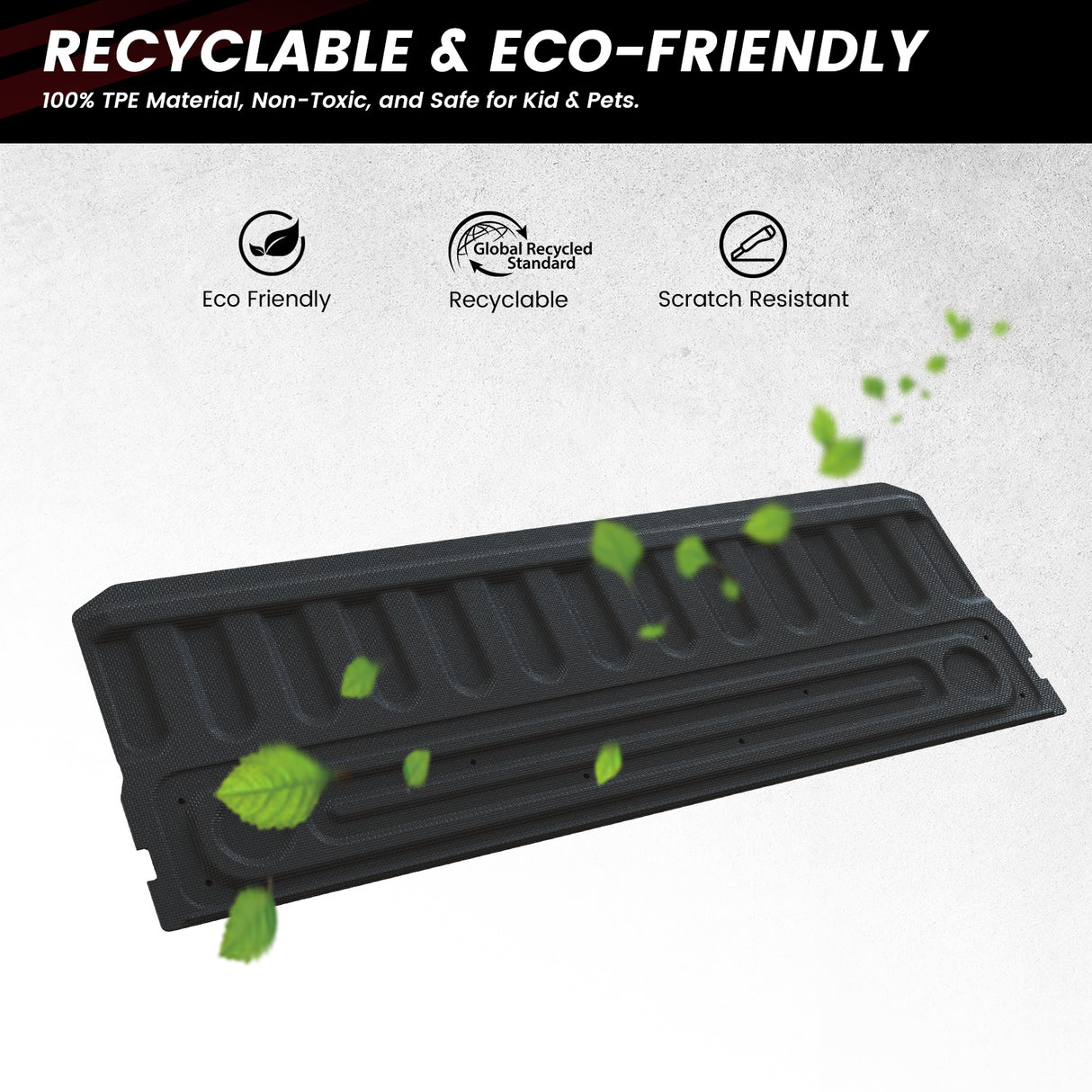 Fit for 2006-2026 Ram 2500 3500 Heavy Duty Bed Mat or Tailgate Mat, Don't fit with Optional Rambox & Drop-in liners