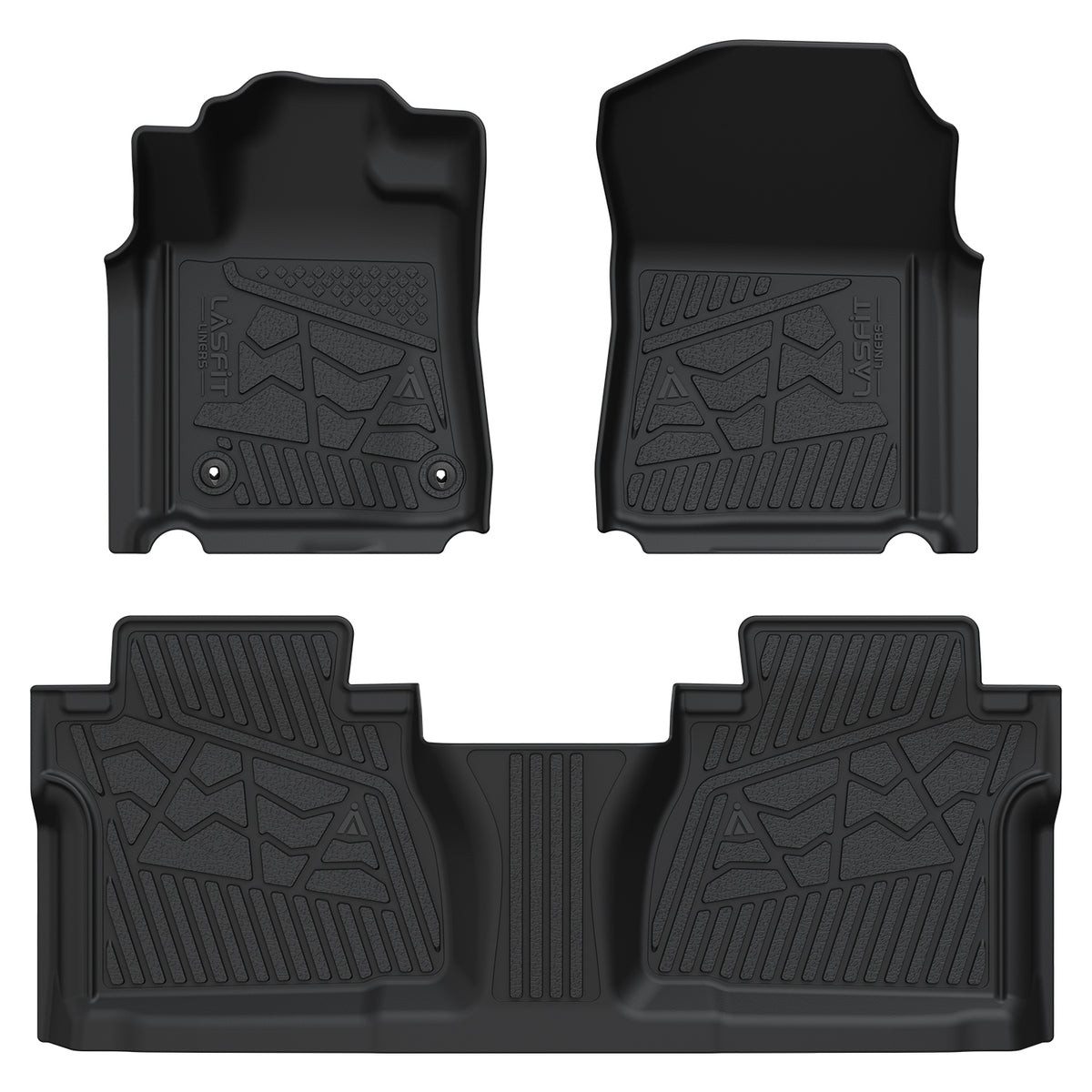 2007-2011 Toyota Tundra Double Cab / Crewmax Cab Floor Mats - Lasfit®