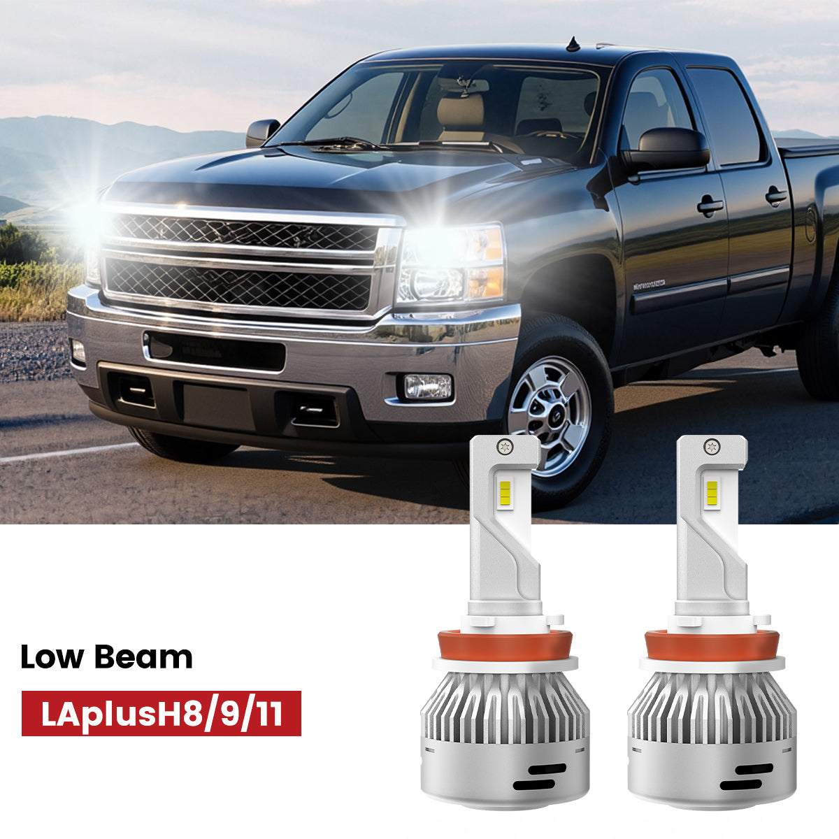 Fit for 2007-2013 Chevrolet Silverado 1500 LED Bulbs Upgrade | Tested and Verified