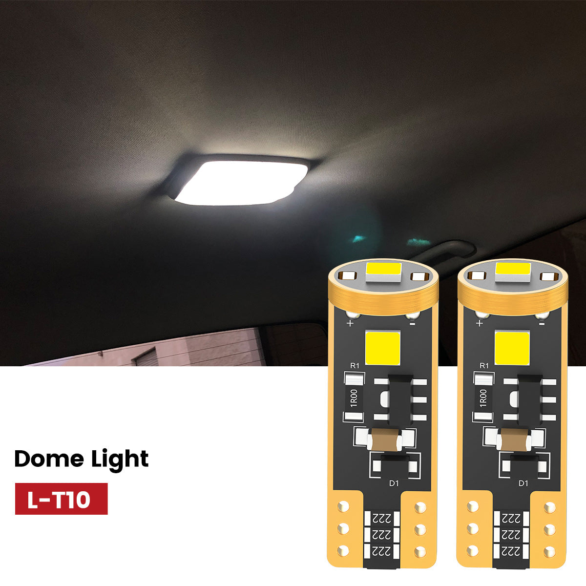 Lasfit 168 led dome lights fit for 2007-2013 Toyota Tundra