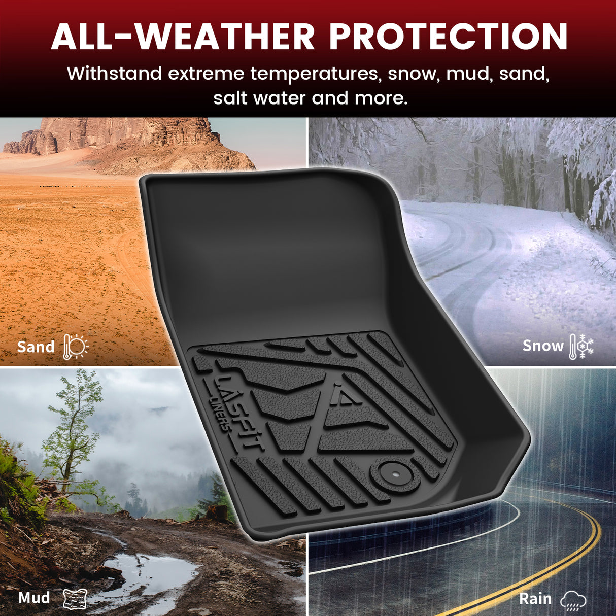 2007-2013 Jeep Wrangler Floor Mats