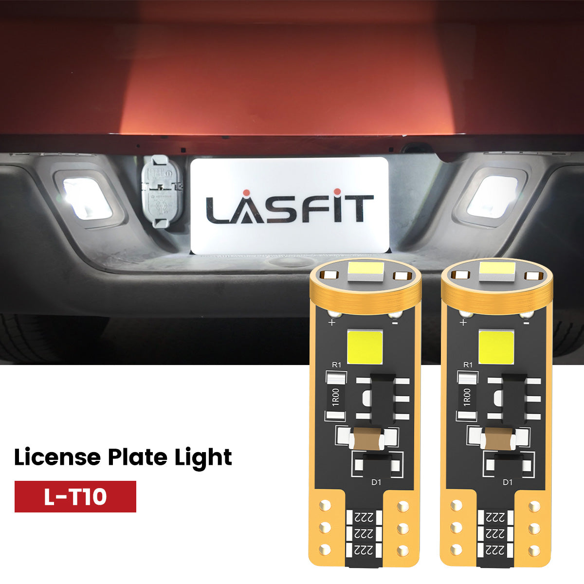Lasfit 168 led license plate lights fit for 2007-2014 GMC Sierra 2500 3500