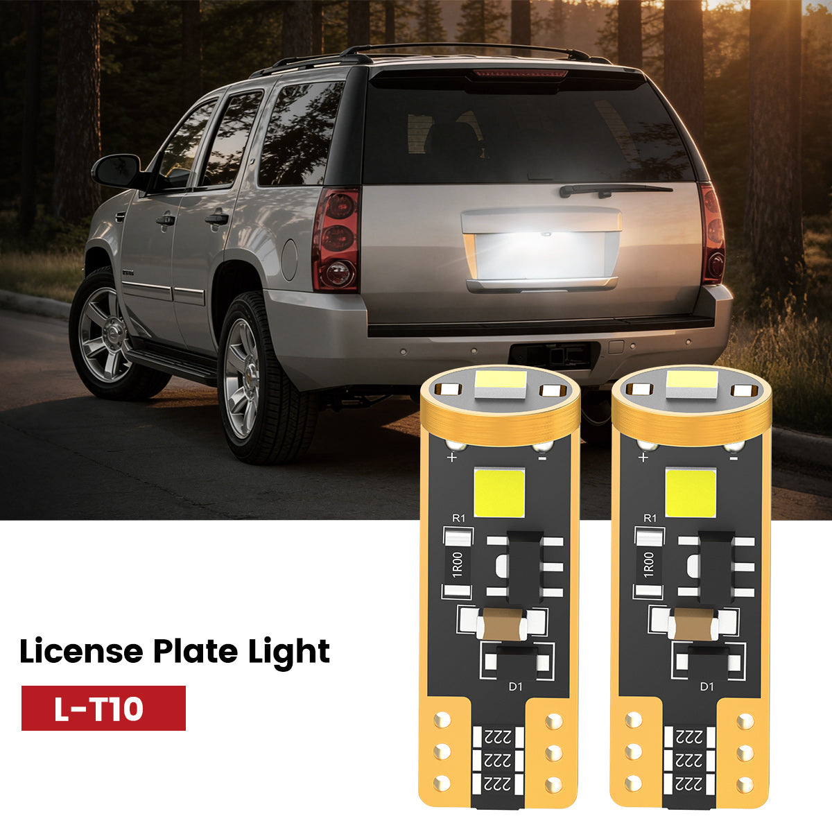 Lasfit 168 led license plate lights fit for 2007-2014 GMC Yukon