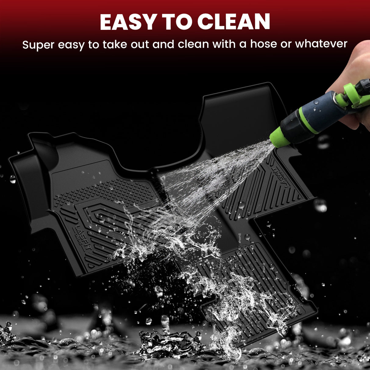 Fit for 2007-2018 Mercedes Benz Sprinter 1st Row Floor Mats Easy to Clean