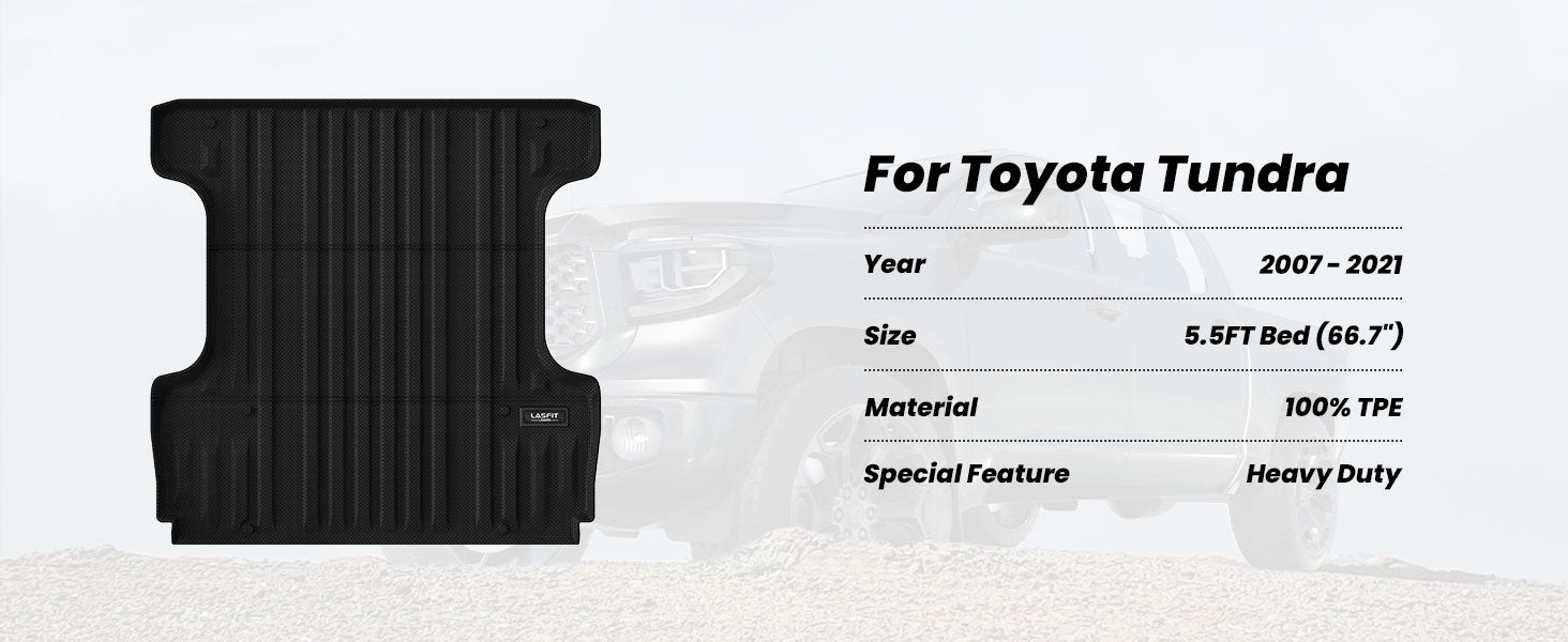 2007-2021 Toyota Tundra Bed Mat Information