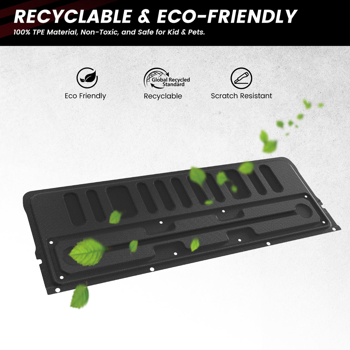 Fit for 2007-2021 Toyota Tundra Truck Bed Mat or Tailgate Mat