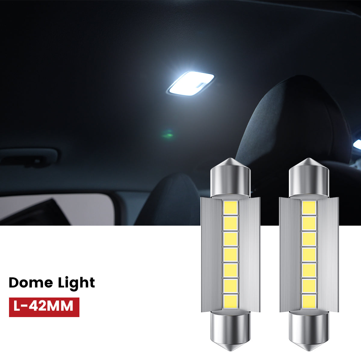 Lasfit led dome light bulb for 2008-2010 Ford F-250 F-350