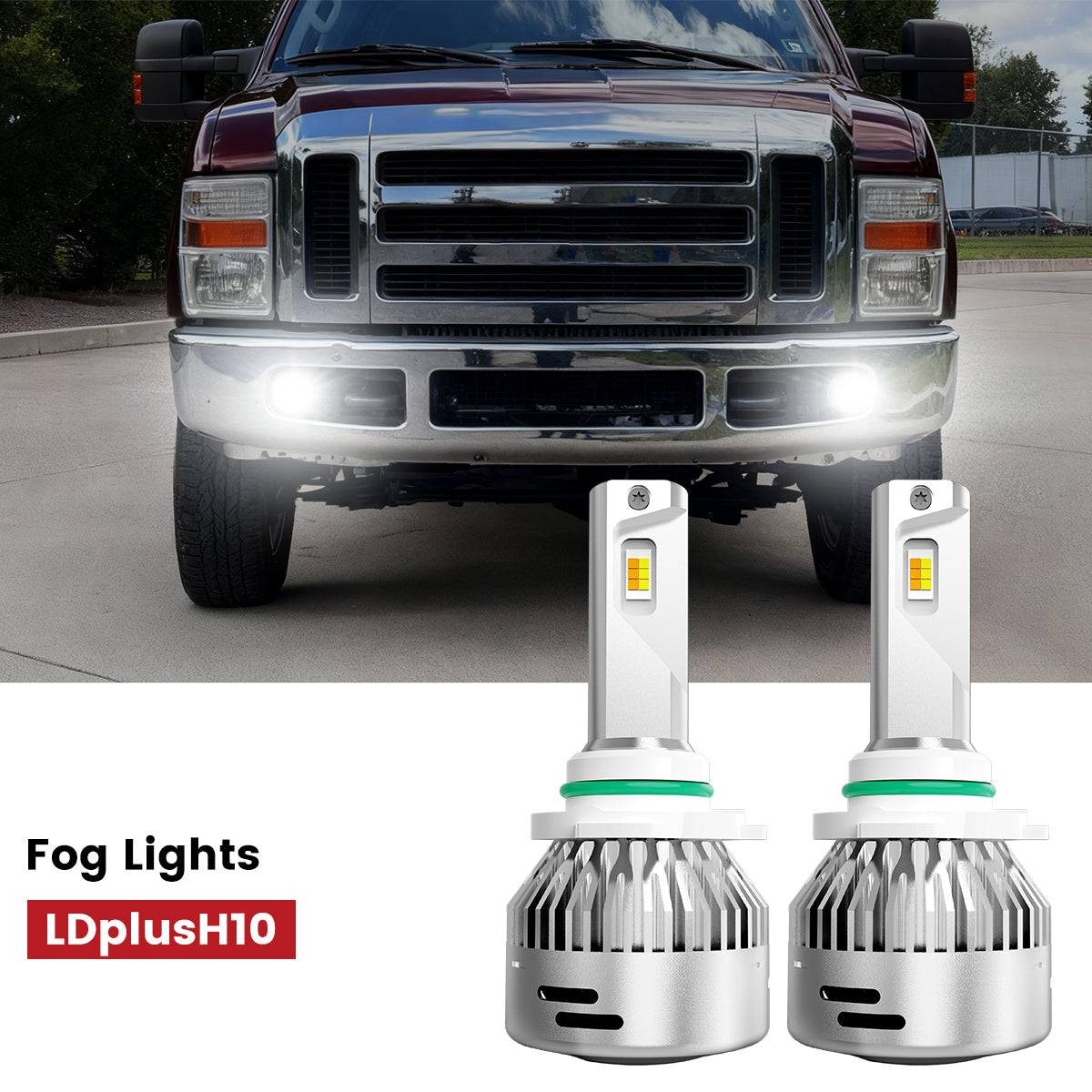 Lasfit led fog light bulb for 2008-2010 Ford F-250 F-350