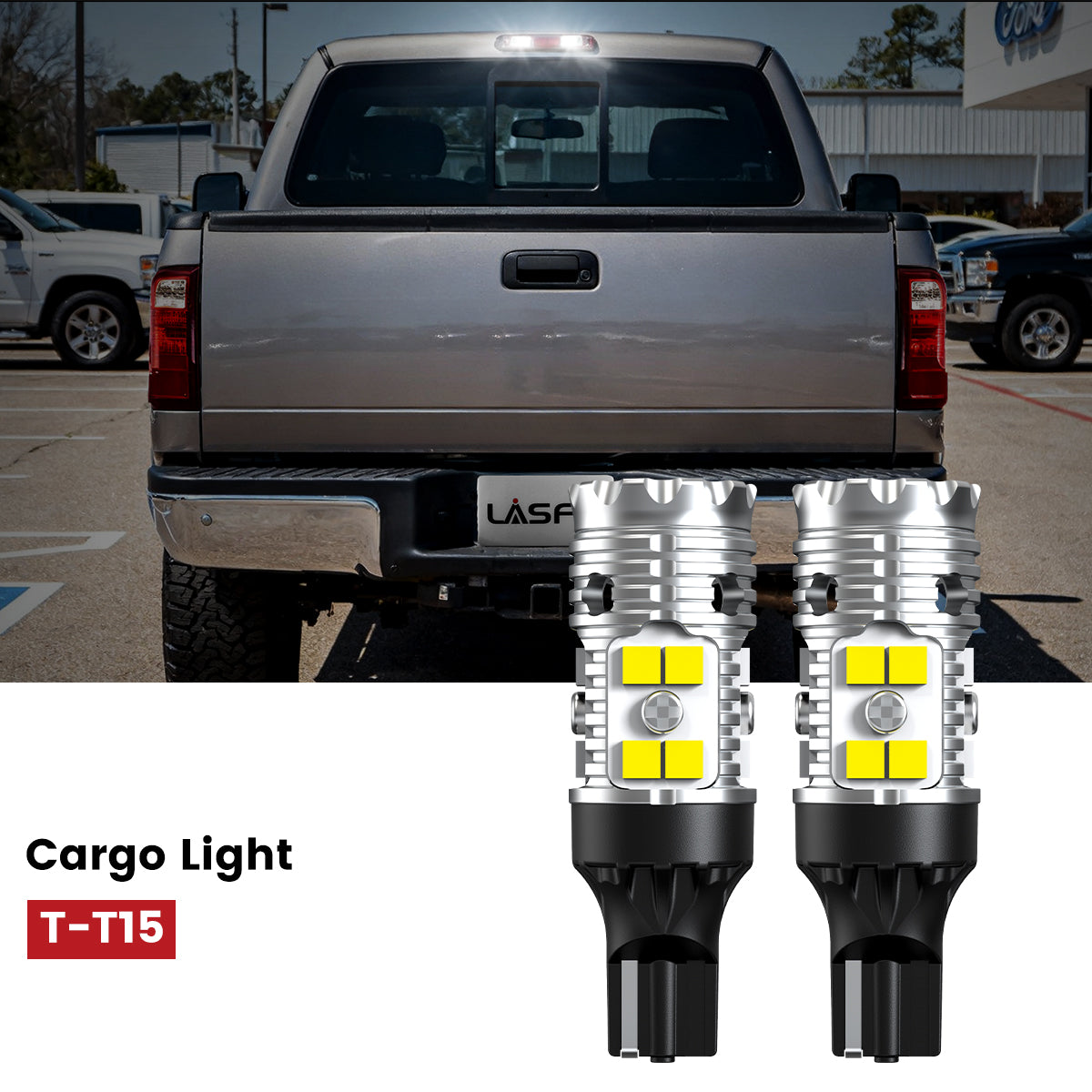 Lasfit led cargo light bulbs for 2008-2010 Ford F-250 F-350