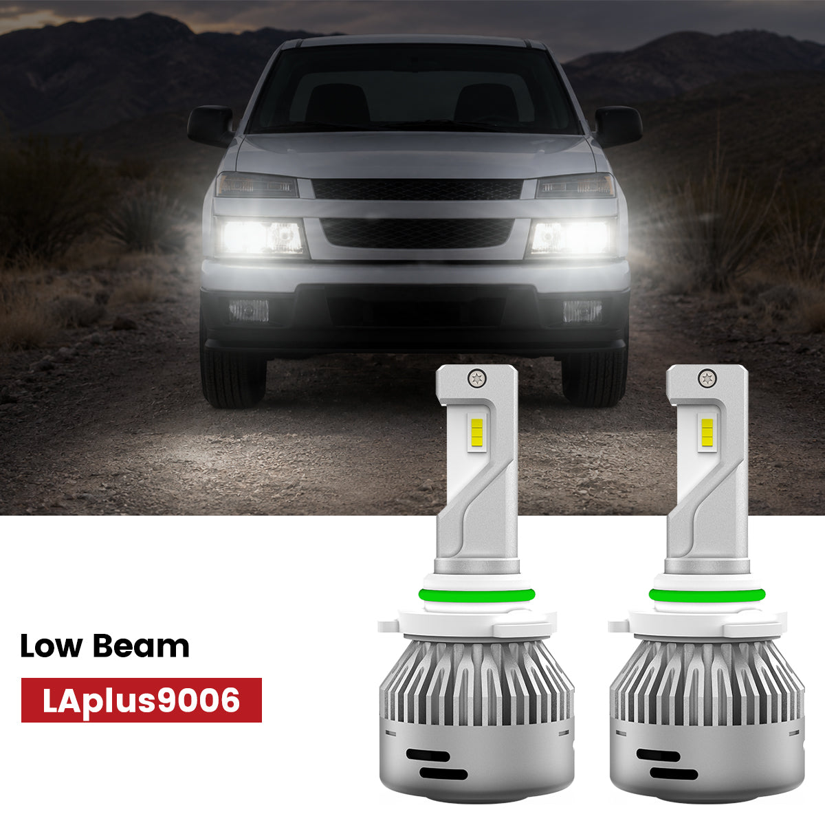 Lasfit 9006 led low beam fit for 2008-2012 Chevrolet Colorado
