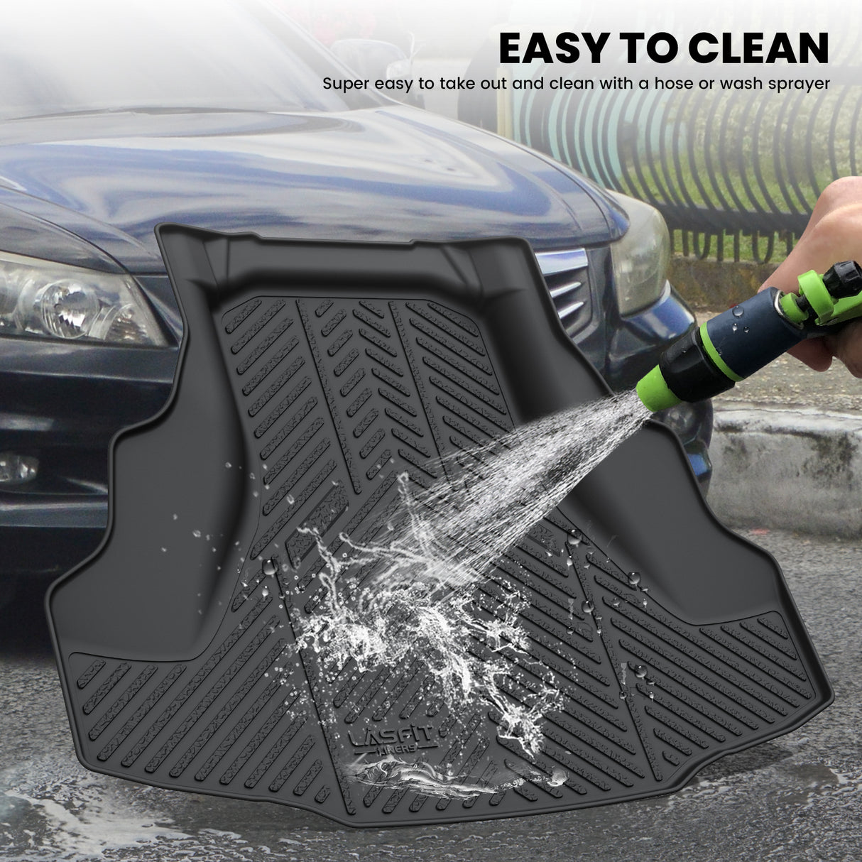 2008-2012 Honda Accord Cargo Mat Easy to Clean