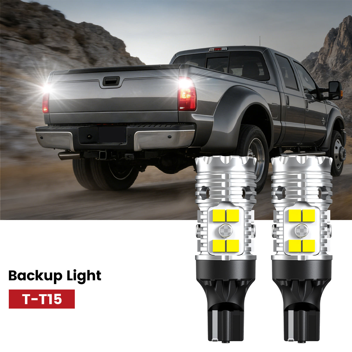 Lasfit 921 led backup lights fit for 2008-2016 Ford F-450 Super Duty