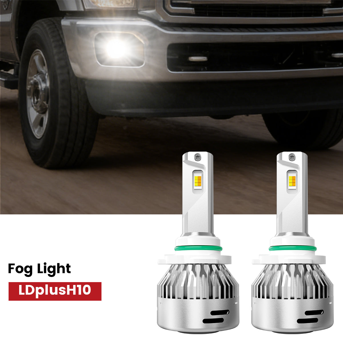 Lasfit H10 led fog lights fit for 2008-2016 Ford F-450 Super Duty