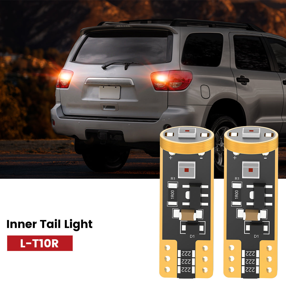 Lasfit 168 led inner tail light fit for 2008-2017- Toyota Sequoia