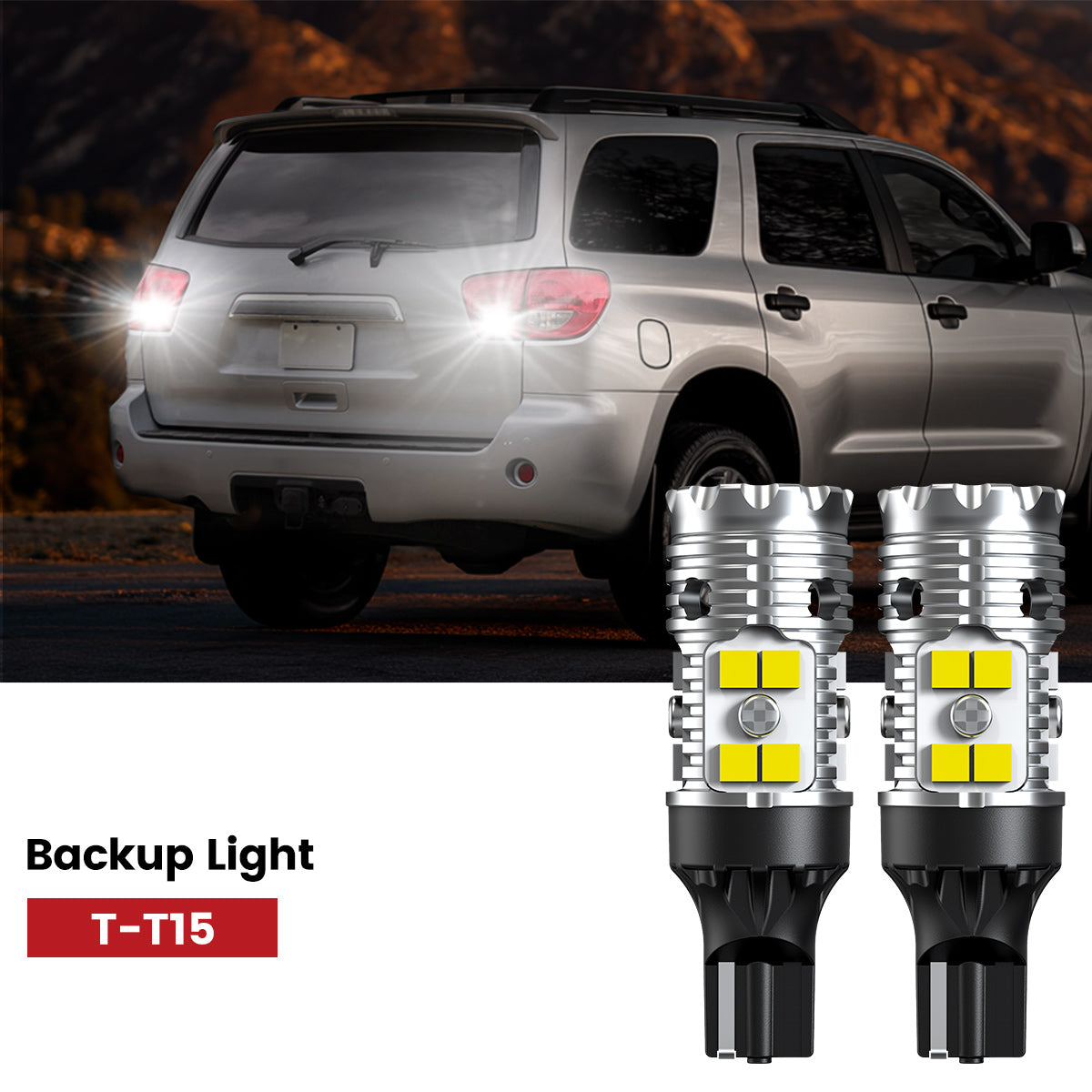 Lasfit 921 led backup light fit for 2008-2017- Toyota Sequoia