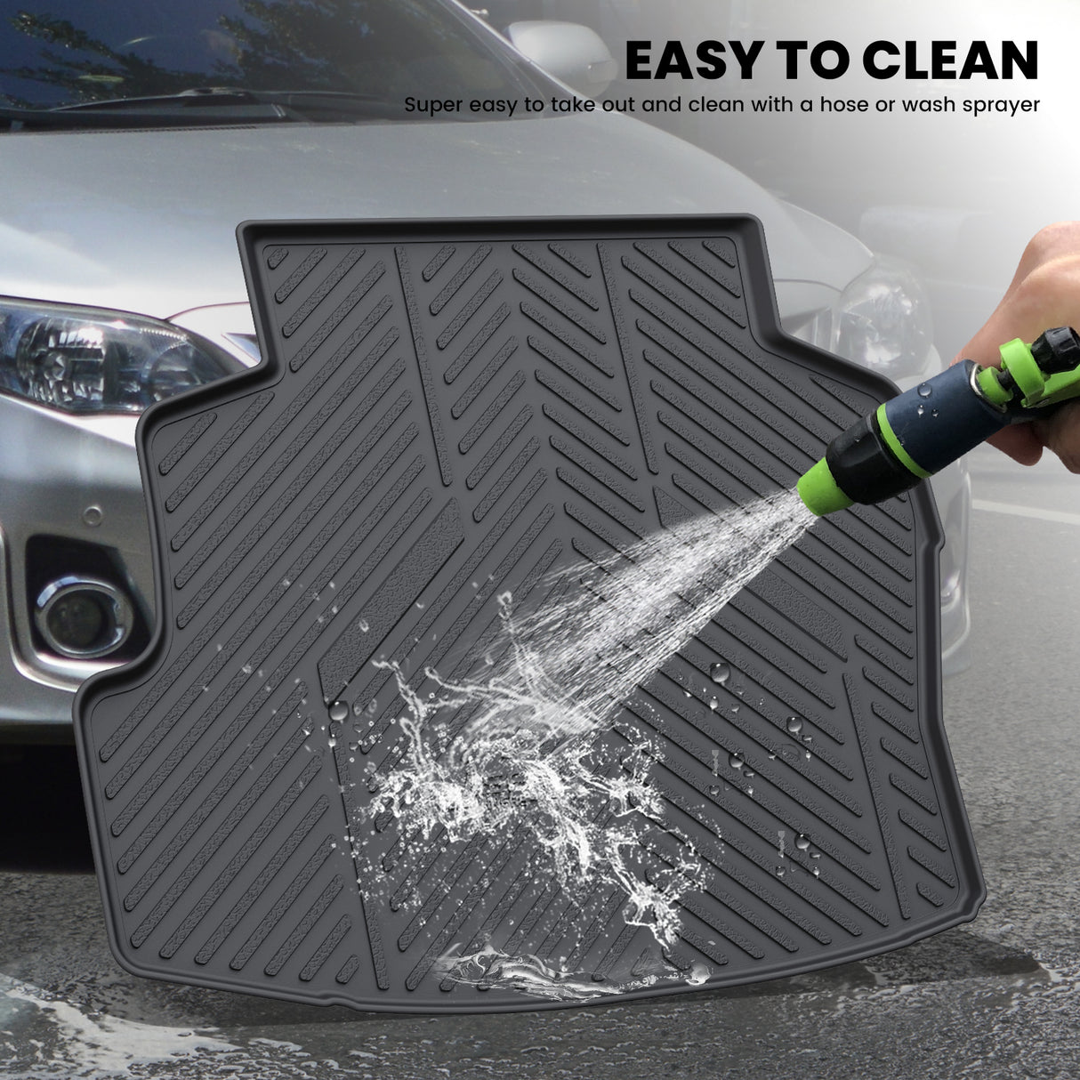 2009-2010 Toyota Corolla Cargo Mat Easy to Clean