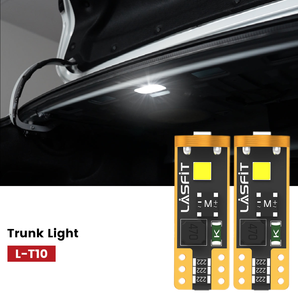 Lasfit 168 led trunk lights fit for 2009-2013 Toyota Corolla