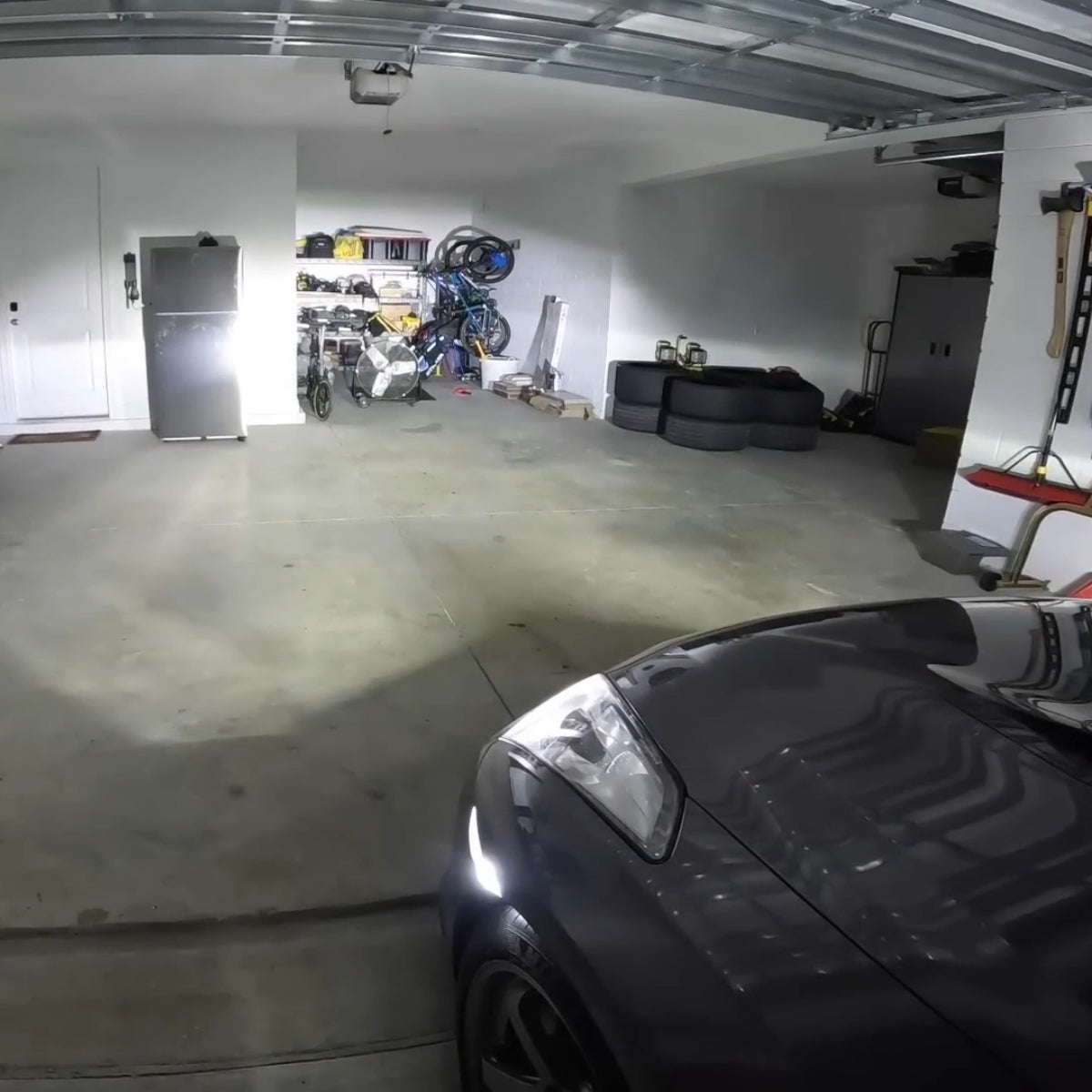 2009-2014 Nissan GTR h11 high beam pattern