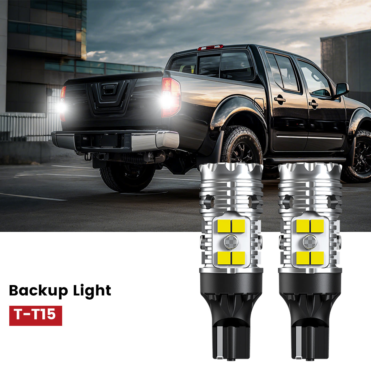 Lasfit 921 led backup lights fit for 2009-2021 nissan frontier