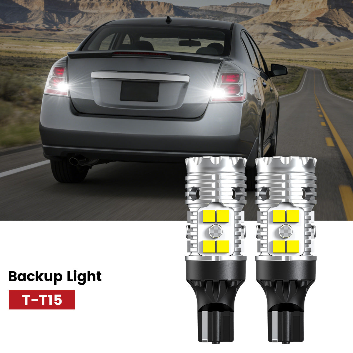 Lasfit 921 led backup light fit for 2010-2012 Nissan Sentra