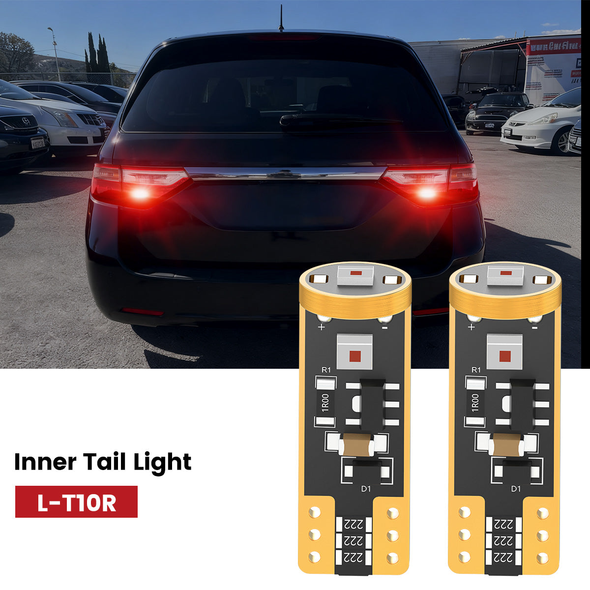 Lasfit 168 led inner tail lights fit for 2011-2013 Honda Odyssey
