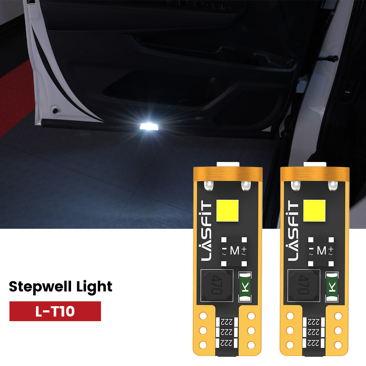 Lasfit 168 led stepwell lights fit for 2011-2013 Honda Odyssey