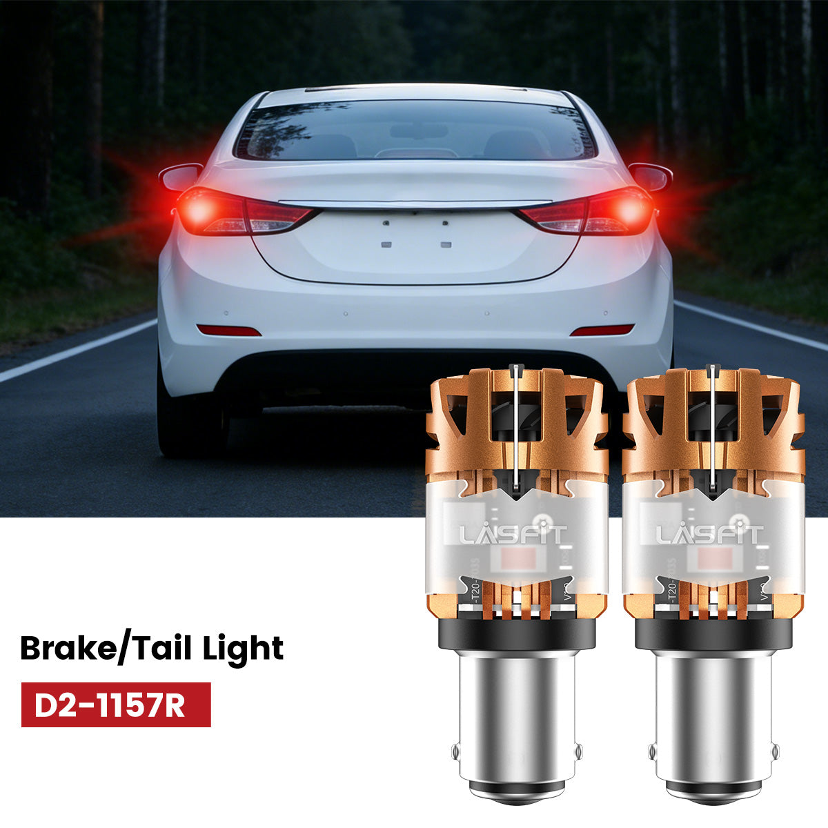 Lasfit 1157 led brake/tail light fit for 2011-2013 Hyundai Elantra