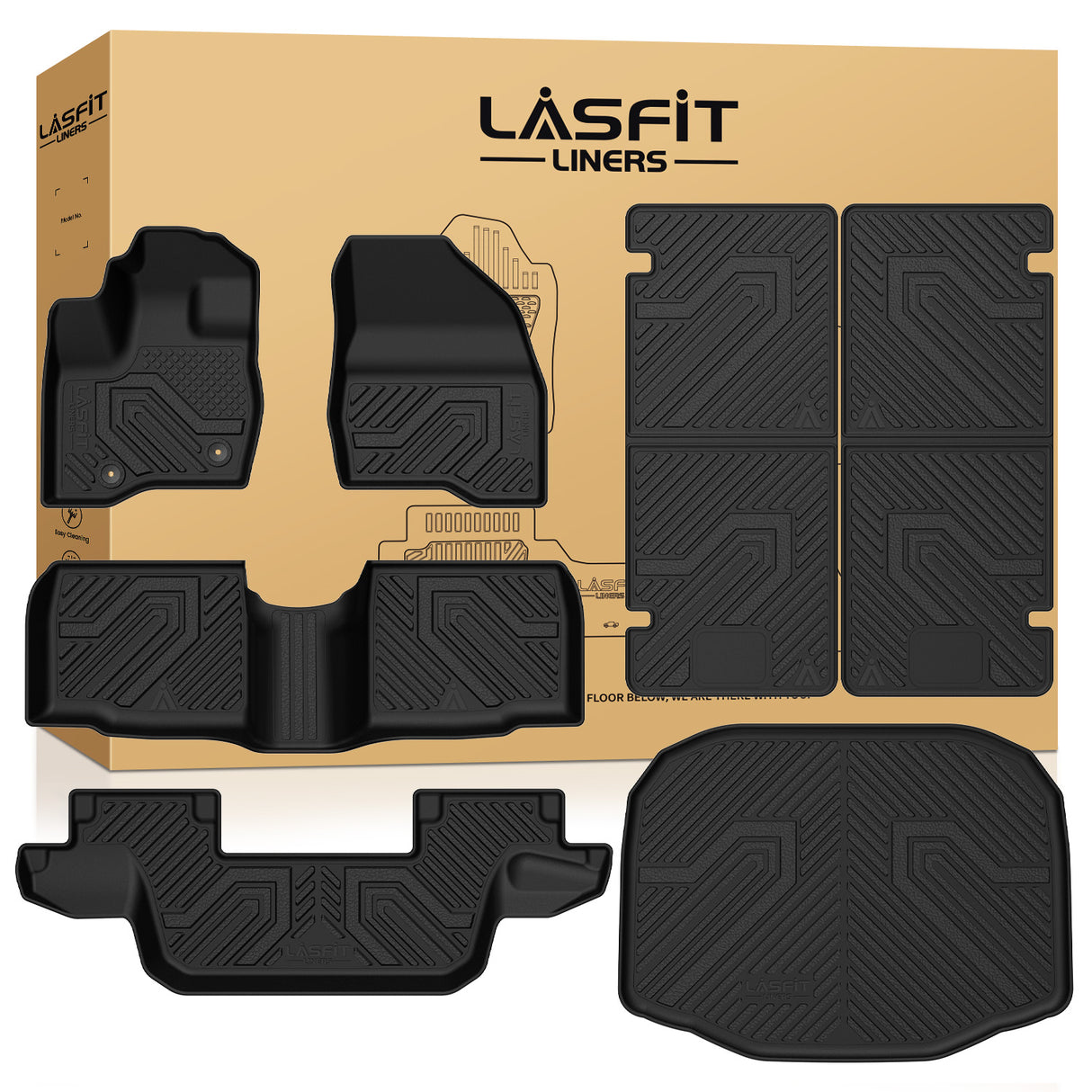 2011-2014 Ford Explorer Floor Mats & Seatback & Cargo Mats