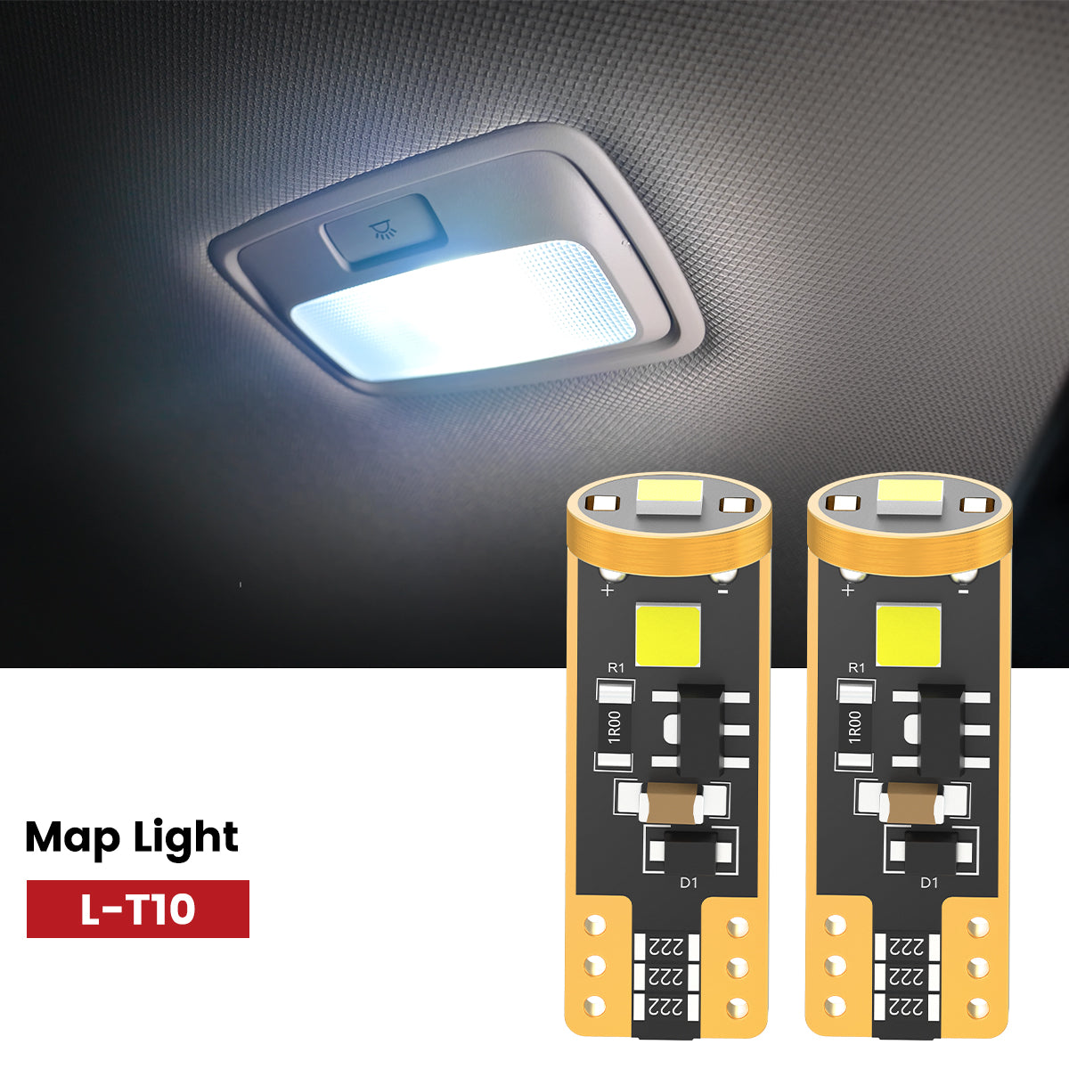 Lasfit 168 led map light for 2011-2015 Ford Explorer